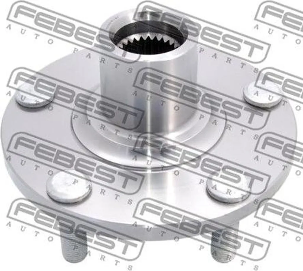 Moyeu de roue FEBEST robuste en acier trempé compatible OE 40202-BU000