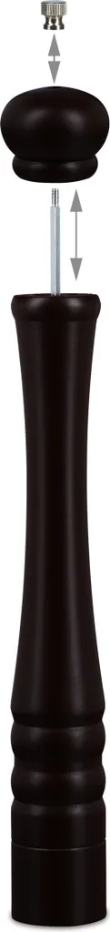 relaxdays XXL macinae pepe in legno - 6
