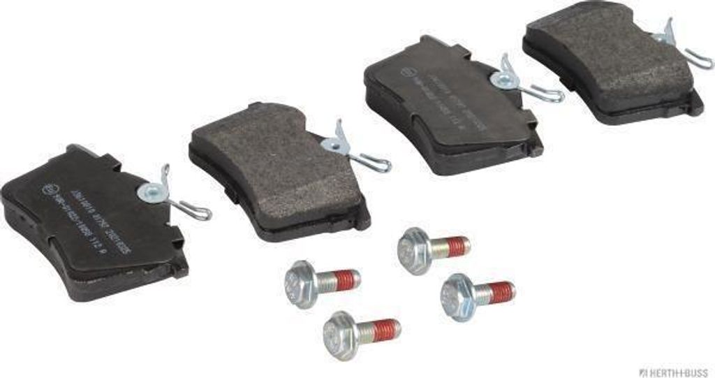 HERTH+BUSS JAKOPARTS Bremsbeläge Satz Hinten Bremsklötze passend für PEUGEOT 308 SW I (4E, 4H) J3610810