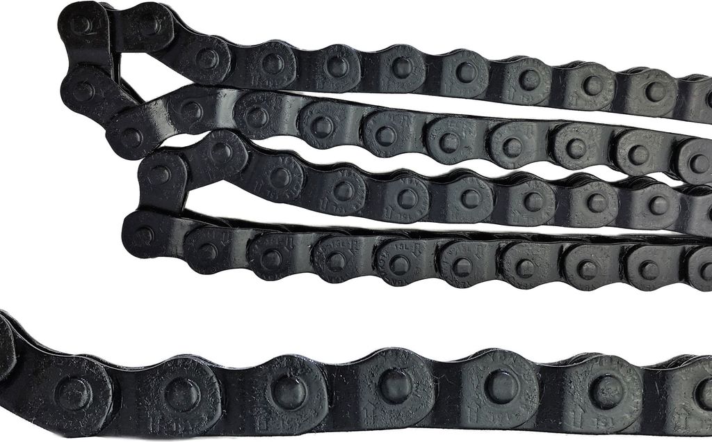 Halflink Kette 1/2 x 1/8, schwarz Produktbild 