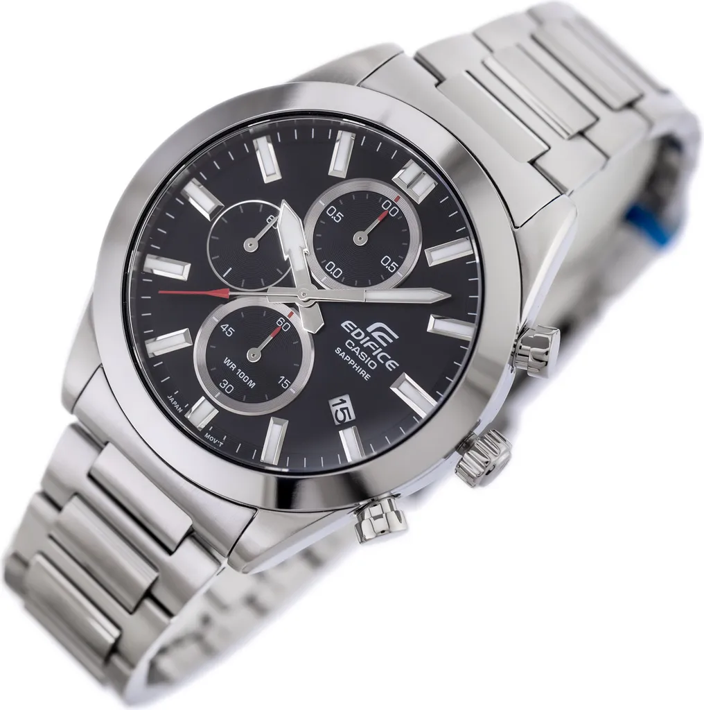 Cronografo Casio EFB-710D-7AVUEF Argento: Stile Urban e Zaffiro - 14