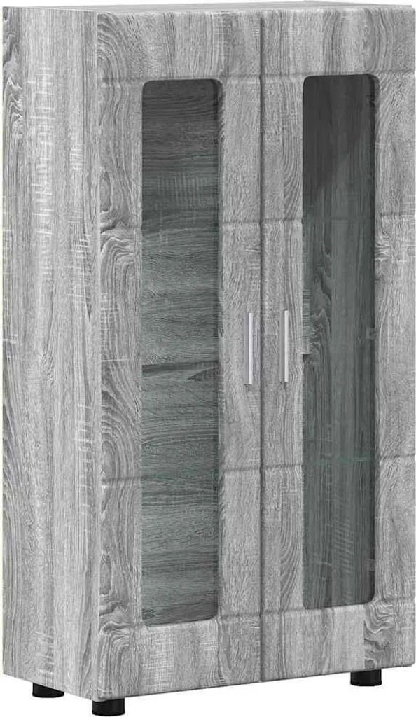 Mobile Credenza SYFAX™ Grigio Sonoma 103cm Legno Multistrato Design