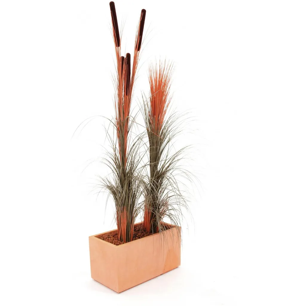 Roseau artificiel EUROPALMS brun clair 127cm (82505852) pour déco - 4