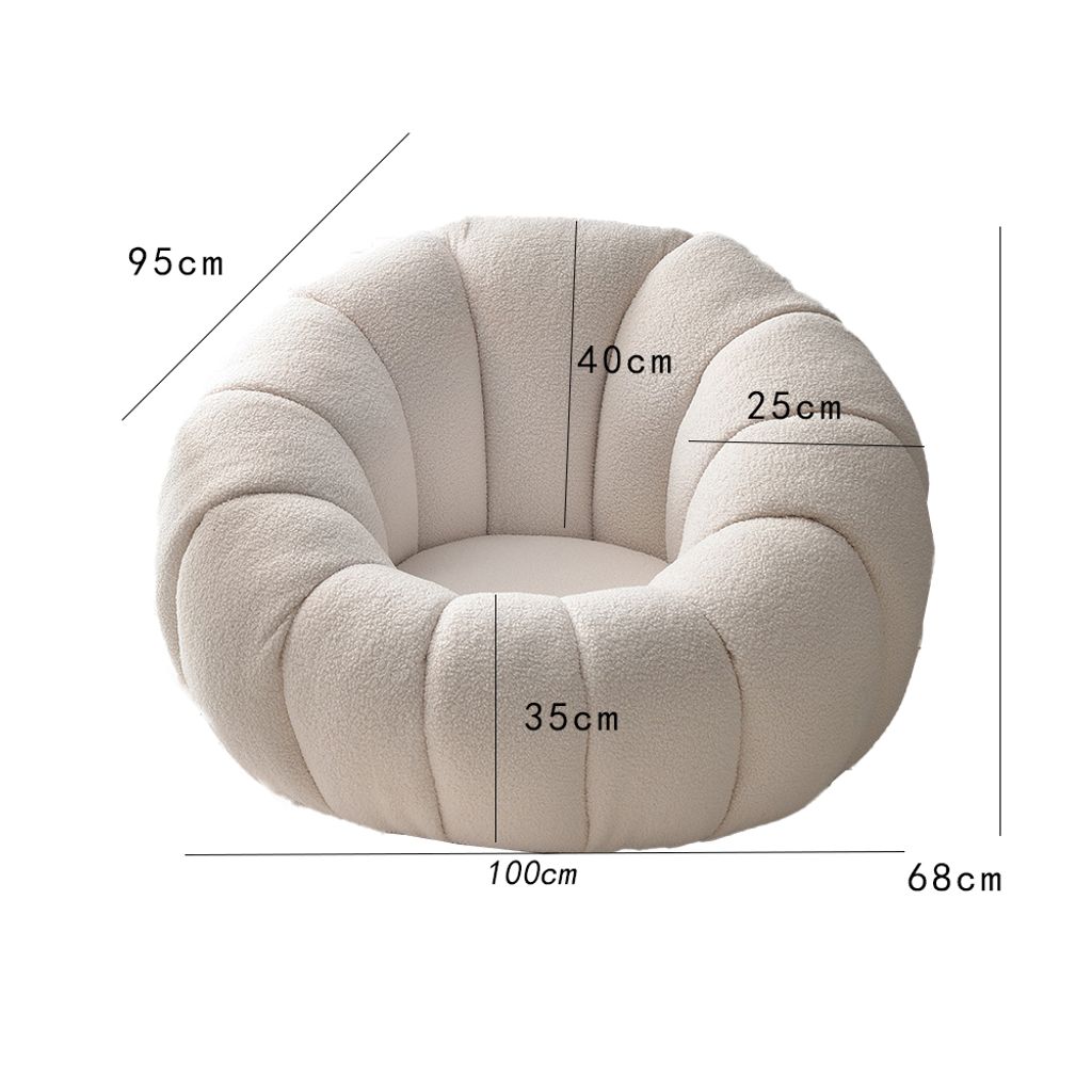 Drehbarer Sessel sofa Lounge-Sessel mit Hocker im Produktbild 8