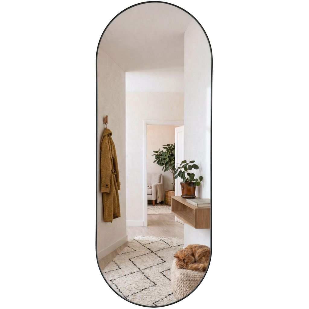 Specchio decorativo da parete ALVA, 80 x 30 cm Immagine del prodotto 