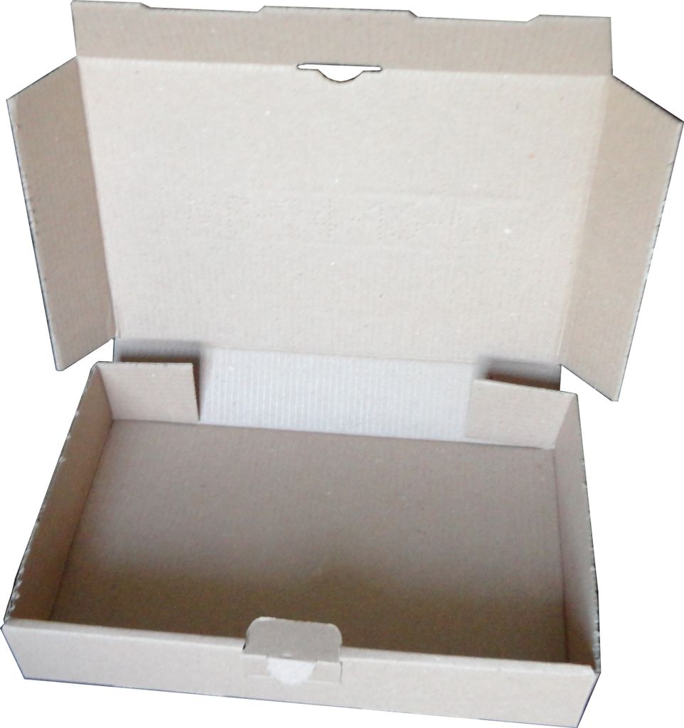 25 Maxibriefkartons / 240 x 160 x 45 mm / Farbe: braun