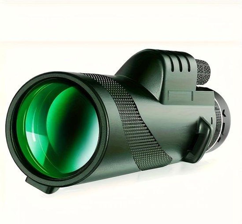 Handgeklapte 8x42-Hochleistungsfernglas mit grün lackierter Objektivlinse. Starker, hochwertiger Fernglas mit Fernbedienung, hoher Vergrößerung,...