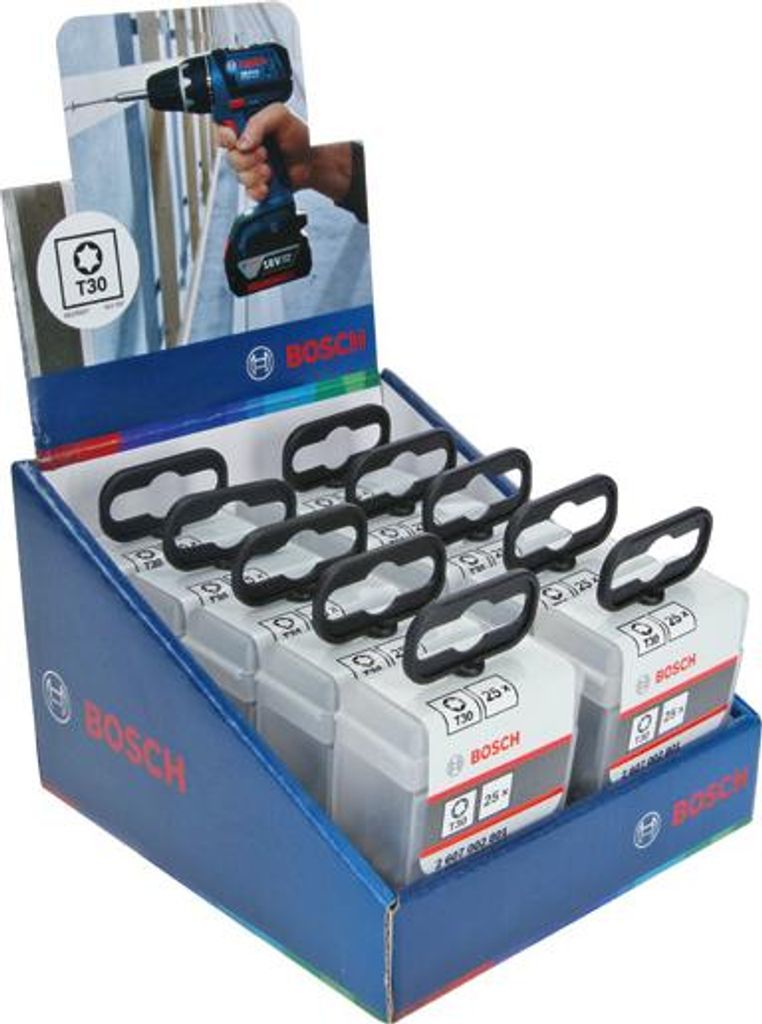 Schrauberbit-Set, Extra Hart T30, 25 Stk., 25 mm