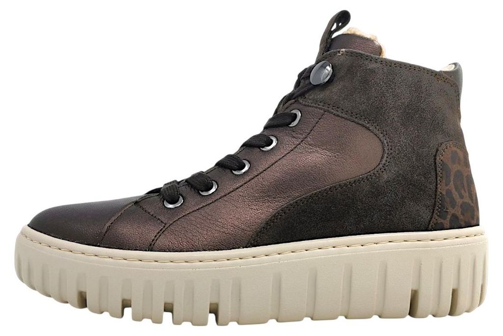 Waldläufer H-Livia Damenschuhe Schnürstiefel Braun Freizeit Productafbeelding 