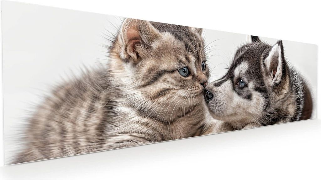 Glasbild 120x40cm in XXL für Wohnzimmer, Schlafzimmer Motiv Produktbild 