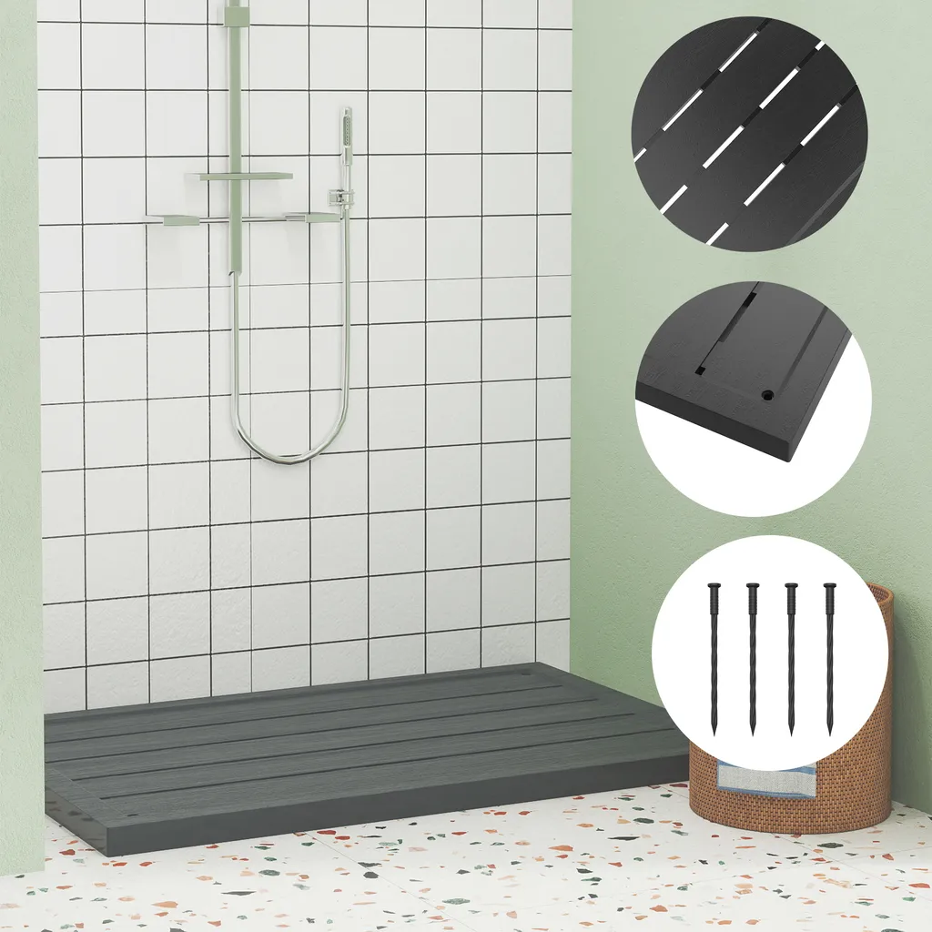 Plaque Anti-Glisse pour Douche et Piscine, Support Stable 200 kg