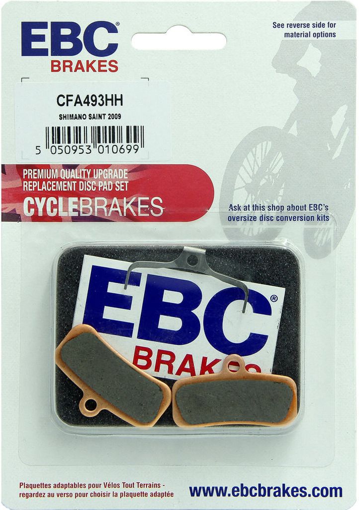 CFA493HH - Klocki hamulcowe rowerowe (spiekane) EBC Brakes Zdjęcie produktu 