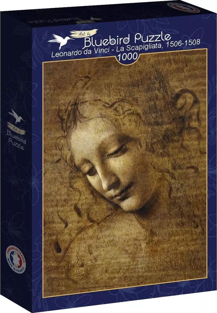 Puzzle 1000 La Scapigliata, Leonardo Da Vinci,1508 Zdjęcie produktu 