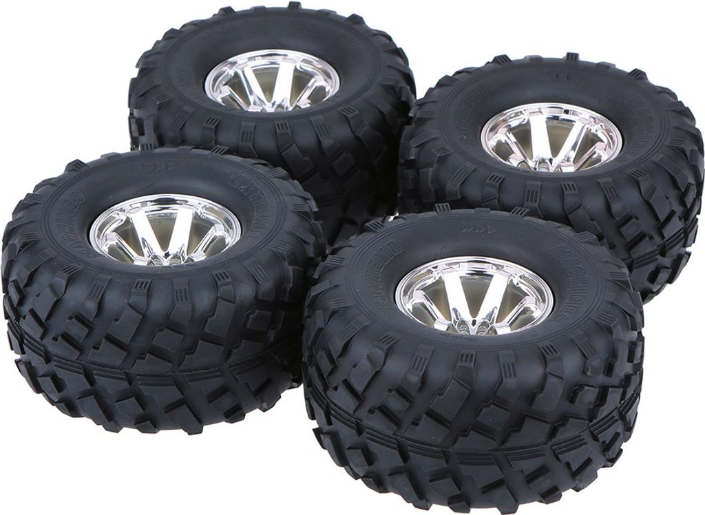 4 Teile/satz 1/10 Fernbedienung Lkw Reifen Ersatz fuer TRX HSP Tamiya HPI Kyosho Fernbedienung Modell Auto