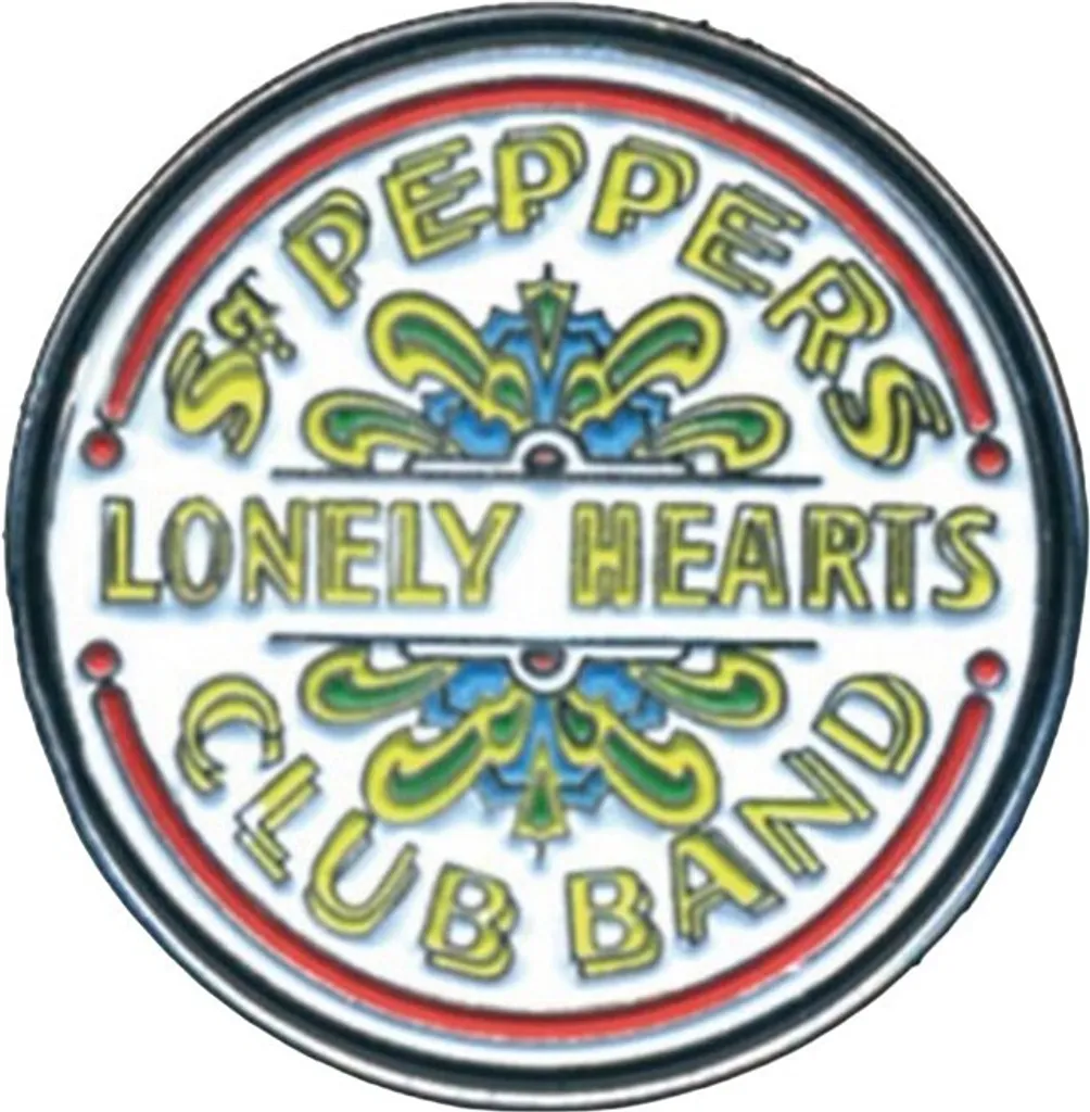 The Beatles Sgt Pepper Pin Badge Metal RO10361 - Accessorio Trendy