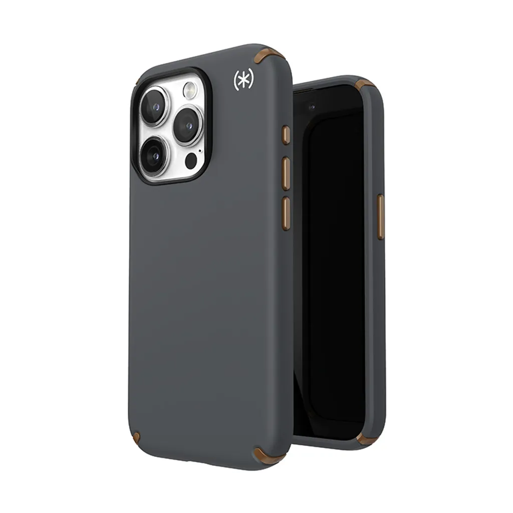 Coque Speck Presidio2 Pro MagSafe pour iPhone 15 Pro Gris Anthracite