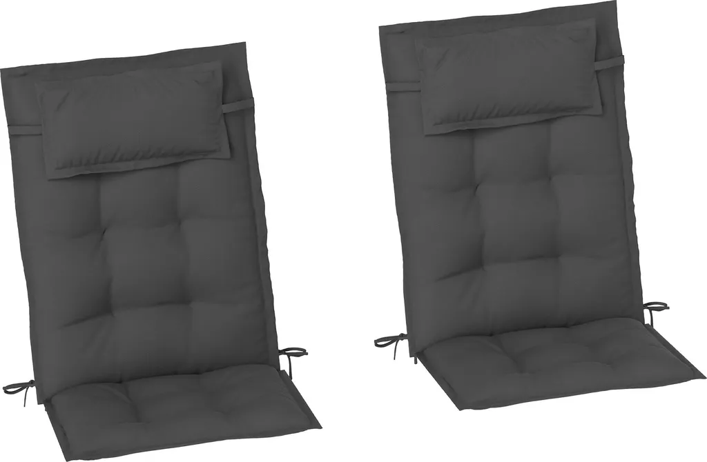 Offerta Set 2 Cuscini Lettino 50x116x5 cm Fortuna Lai Idrorepellenti