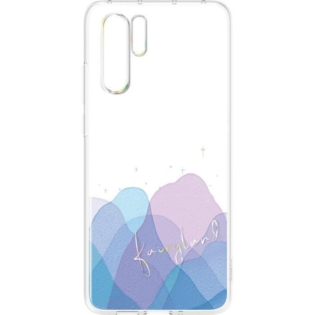 Huawei P30 pro - Clear Case, Iridescent Fairyland, Original Huawei Zubehör, NEU