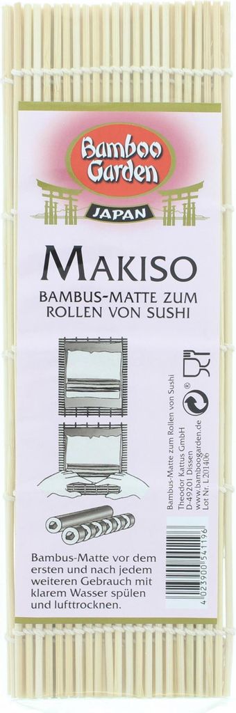 Bamboo Garden Makisu Bambusmatte (1 St.) Produktbild 