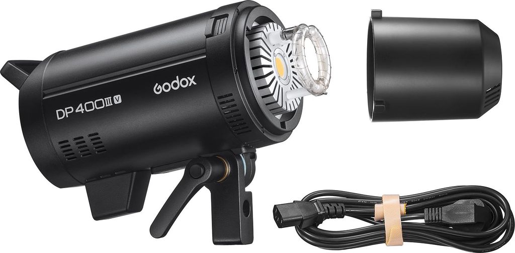 Godox DP400III-V Upgraded Studio Flash Light 400Ws Leistung GN87 5600±200K Strobe Lighting Built-in 2.4G Wireless X System Bowens Mount Fotografie