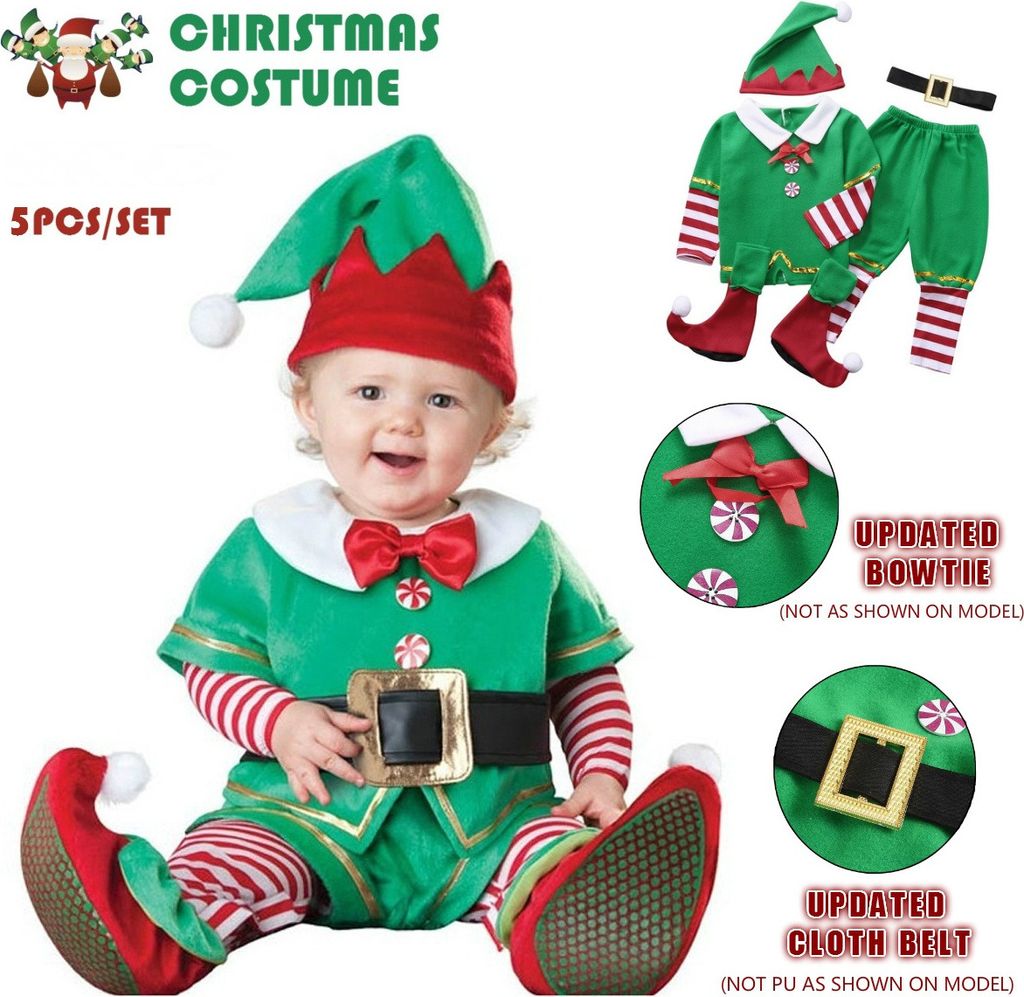 5 teile/satz Baby Jungen Mädchen Kleinkind Elf Kostüm Tier Produktbild 