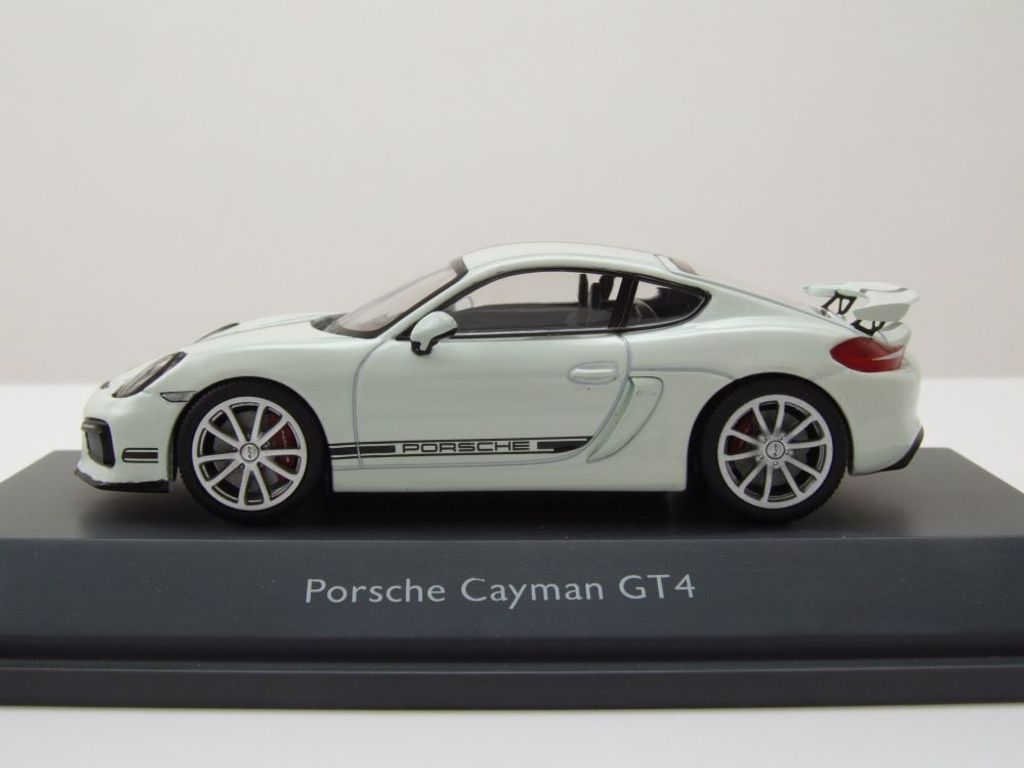 Schuco 450758800 Porsche Cayman GT4 981 weiß 1:43 Produktbild 3