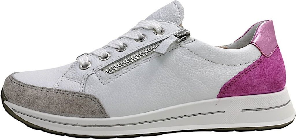 Ara Osaka 2.0 Damenschuhe sportlicher Schnürer Weiß Freizeit, Schuhgröße:EUR 37.5 | UK 4.5