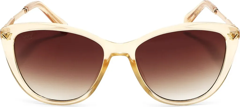 Lunettes de soleil anti-éblouissement Vuch Amra Ovale Polarisée Beige