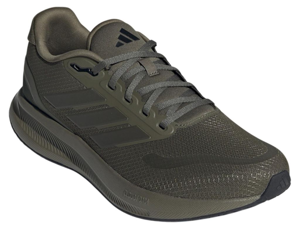 Adidas - Herren Schuhe "Runfalcon 5", Unifarben PP5905 (42 EU) (Grün)