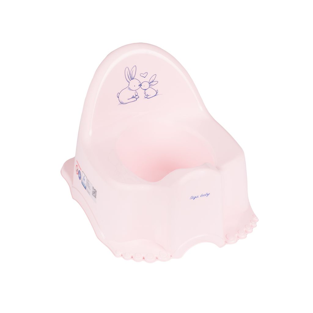TEGA BABY Nočník Malý Zajačik - ECO ružový Obrázok produktu 