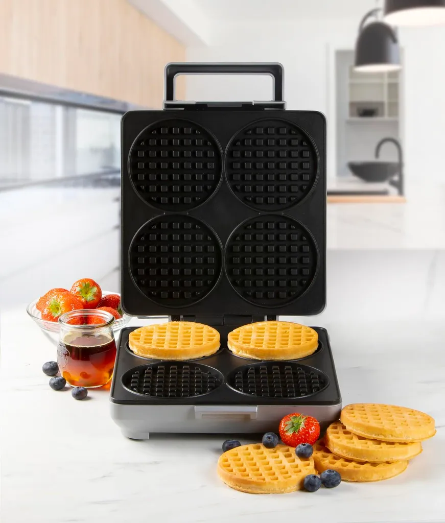 Gaufrier Domo DO9251W 1600W gris pour gaufres XL croustillantes - 20