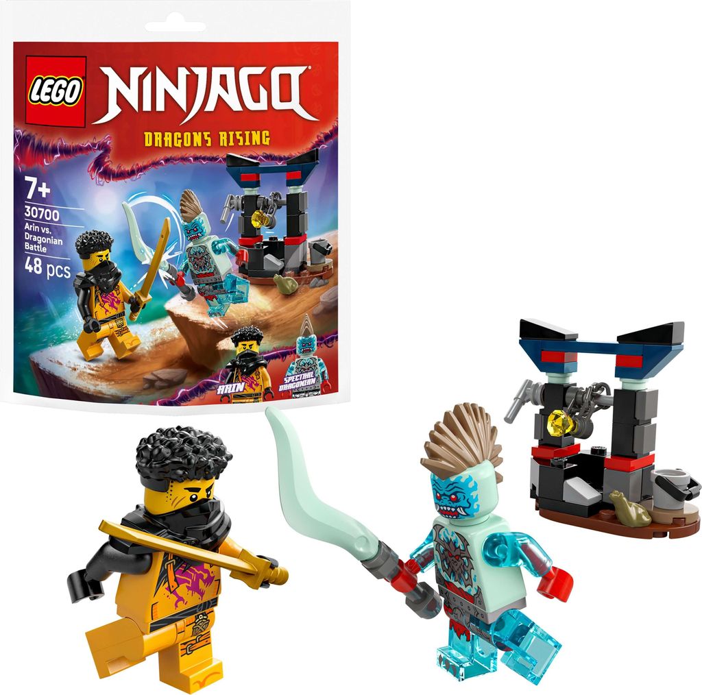 LEGO Polybag Ninjago Arin súboj s dračími mužmi. Obrázok produktu 