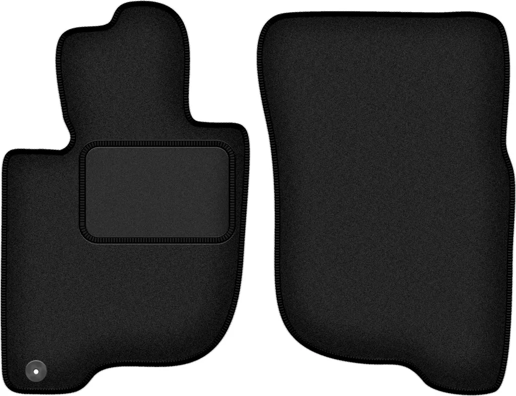 Tappetini Auto in Velluto Nero per Mitsubishi L200 V 2019- Anteriori