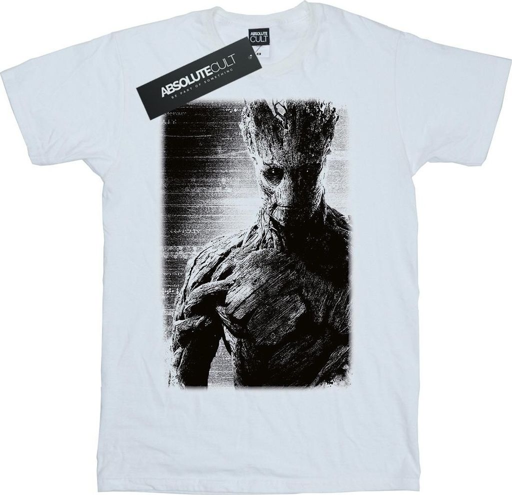 Marvel - "Guardians Of The Galaxy" T-Shirt für Herren BI27819 (S) (Weiß)