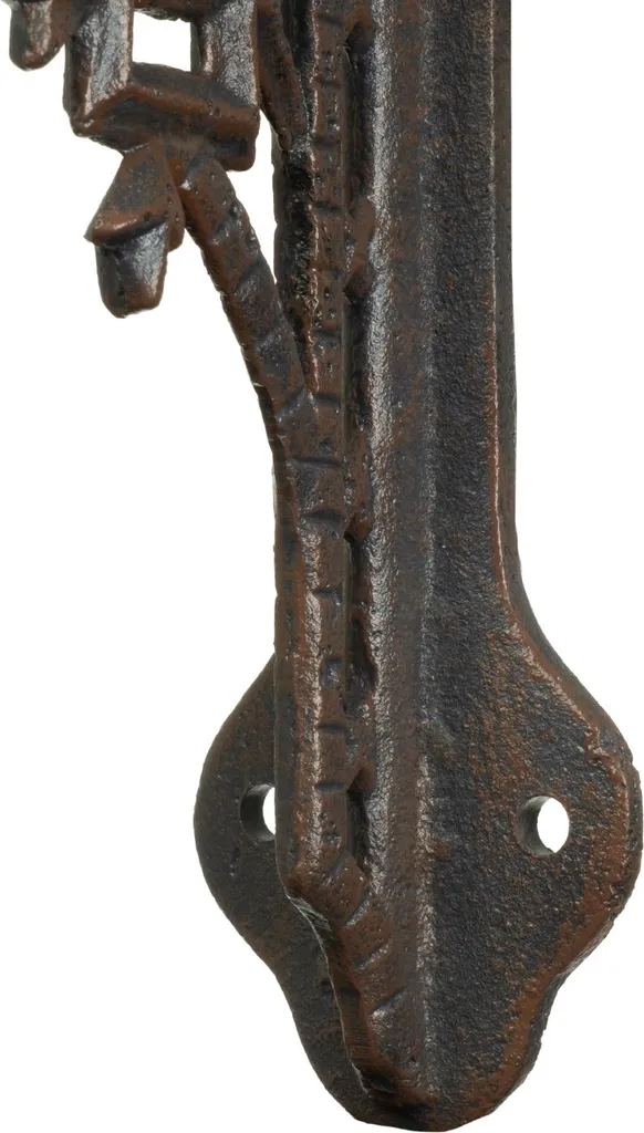 Support étagère fonte style ancien - Équerre d'angle robuste et déco