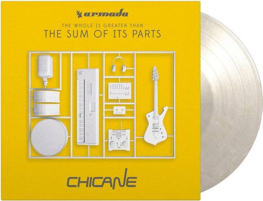 Chicane: Chicane: The Whole Is Greater Than The Sum Of Its Parts (180g) (Limited Numbered Edition) (White Marbled Vinyl) - Bertus Musikvertrieb - (...