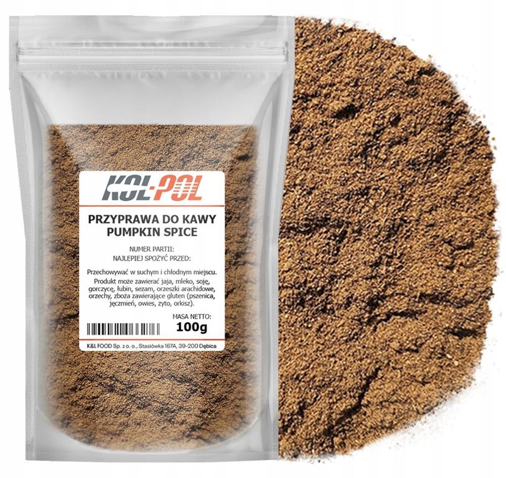 PRZYPRAWA DO KAWY PUMPKIN SPICE 100g Aromatyczna mieszanka Zdjęcie produktu 