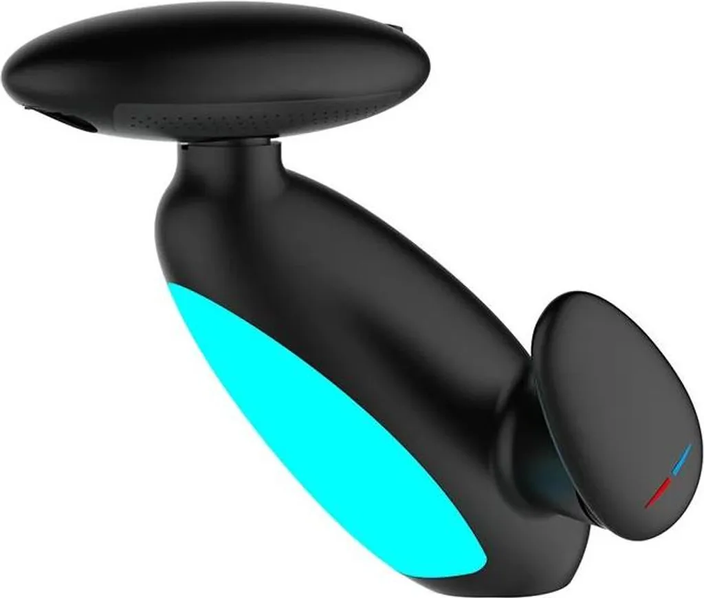 Rubinetto Lavabo Nero LED Temperatura - Acciaio Resistente con Flessibile 60cm