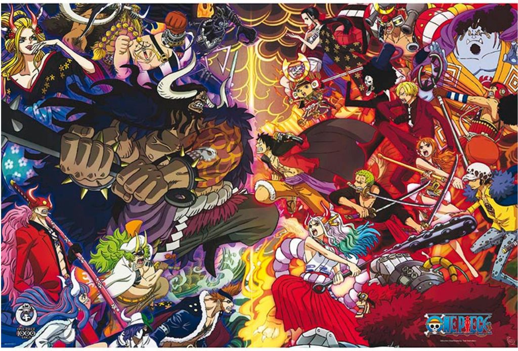 ONE PIECE - Poster Maxi 91.5x61 - 1000 logs Final Fight Produktbild 