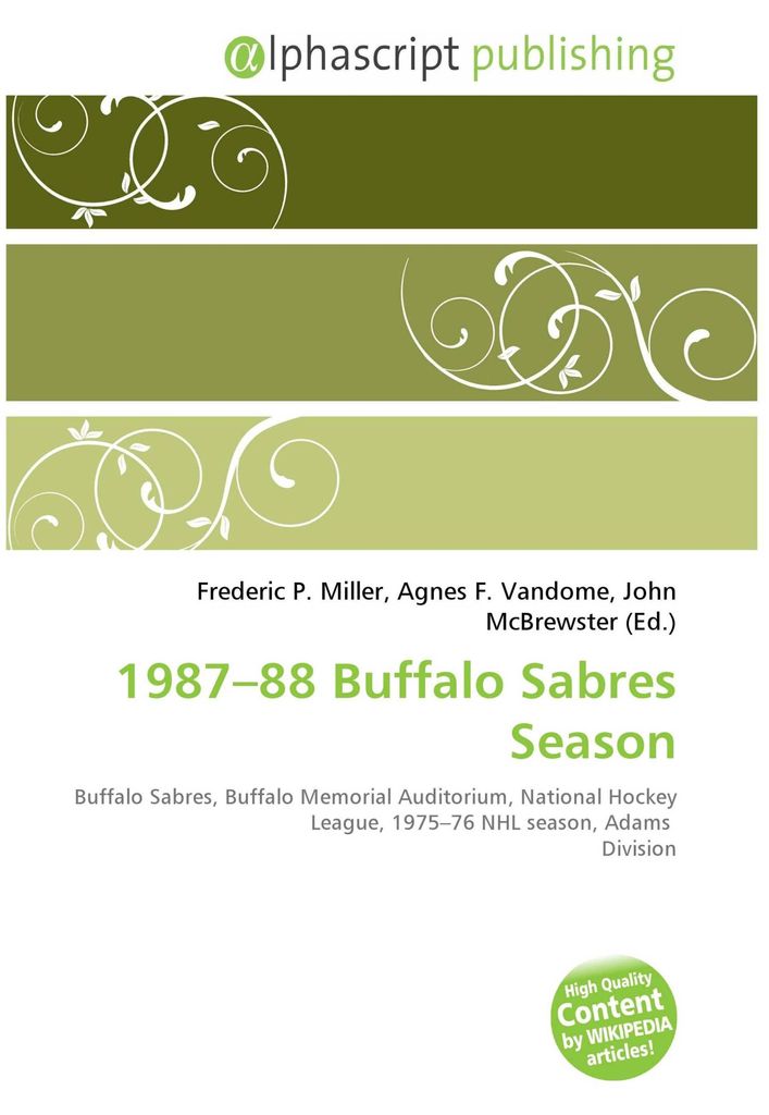 1987-88 Buffalo Sabres Season