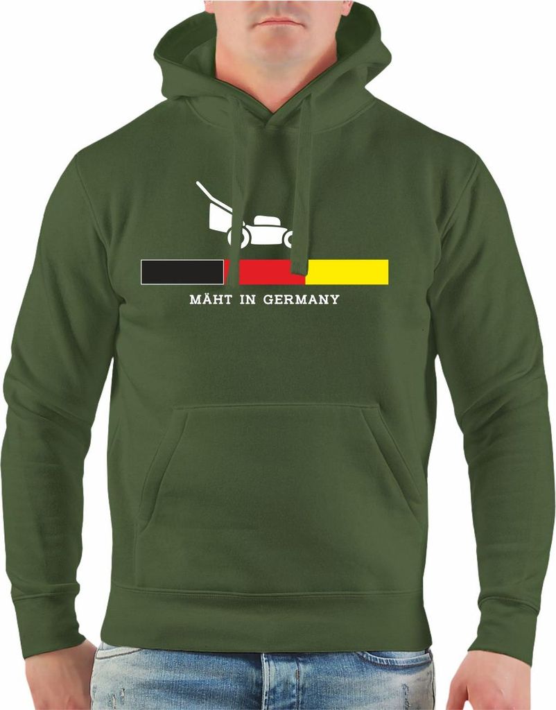 Herren Kapuzenpullover Mäht in Germany