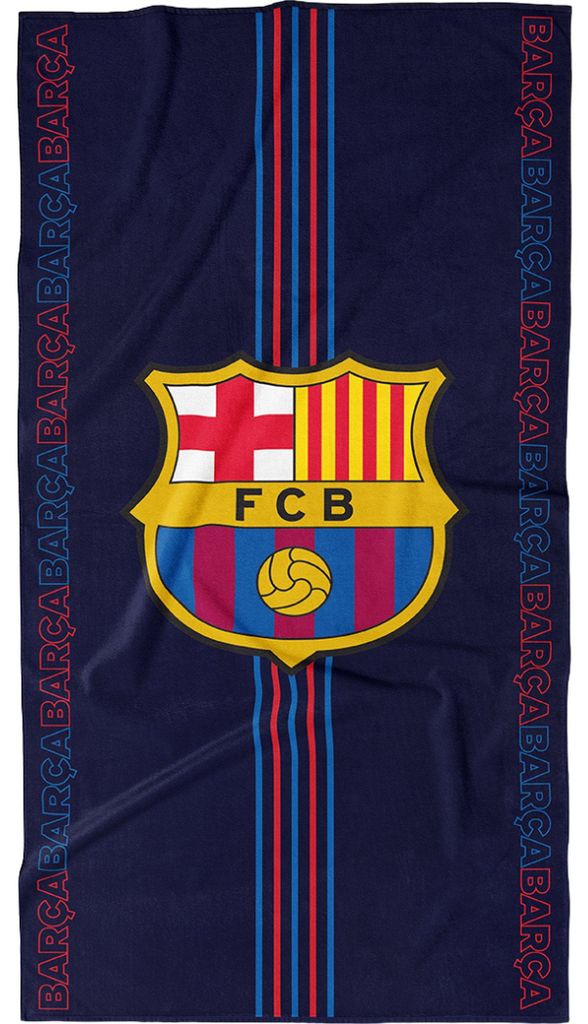 FC Barcelona Racing Fußball-Badetuch Produktbild 