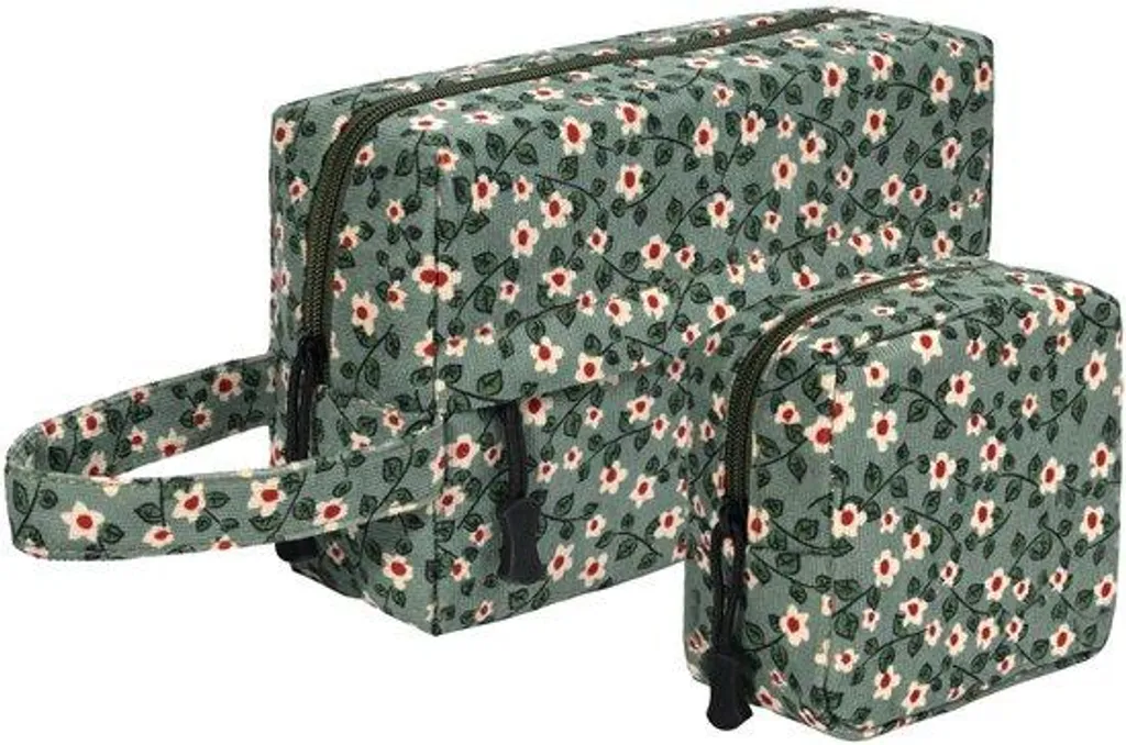 Grande trousse de maquillage ordonnée - Fini le désordre dans vos sacs