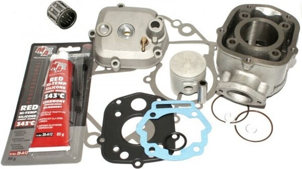 70 Sport Zylinder DICHTUNGEN Kopf KOMPLETT für DERBI Senda X-Race abBj06 H2O