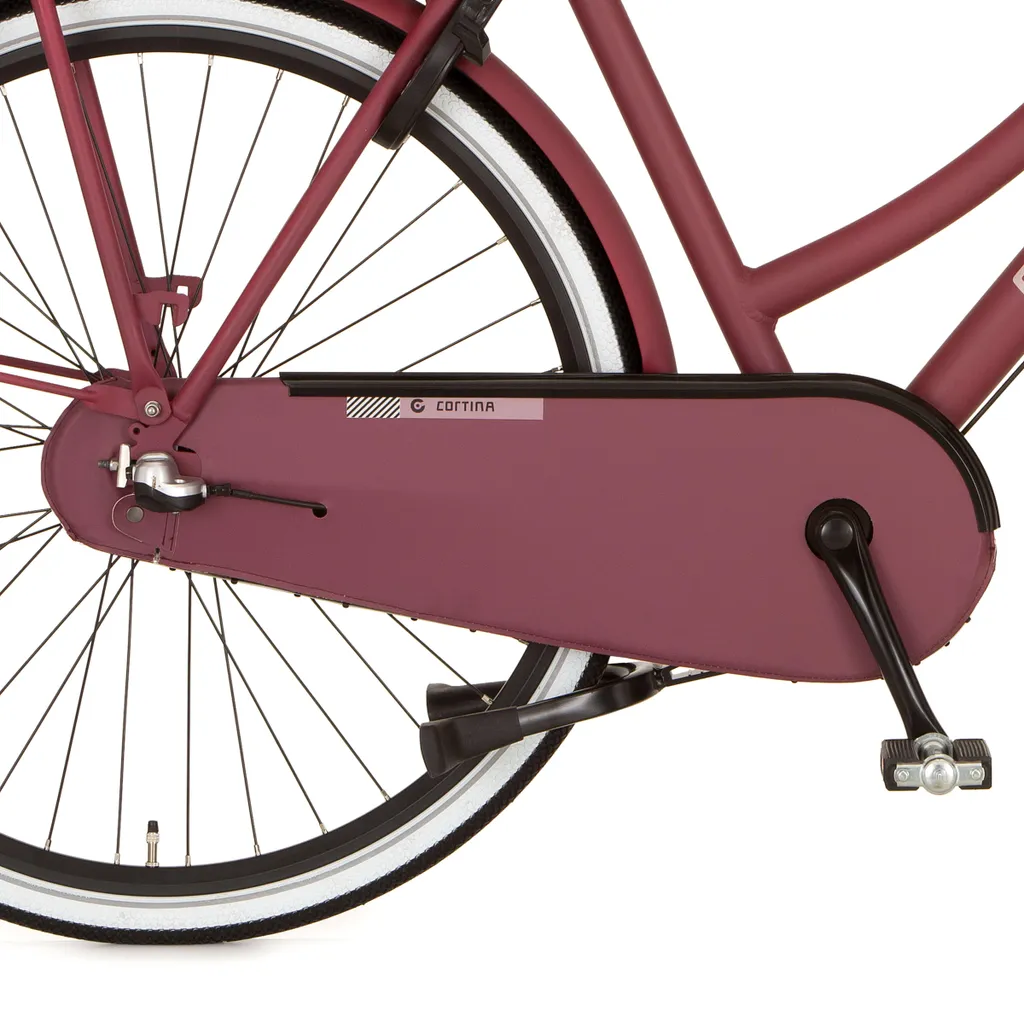 Protège-chaîne Cortina U4 rose pour protéger vos vêtements de vélo