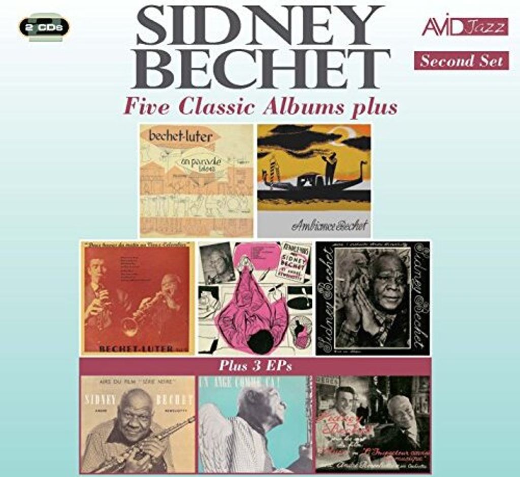 Sidney Bechet - Fünf klassische Alben plus CD
