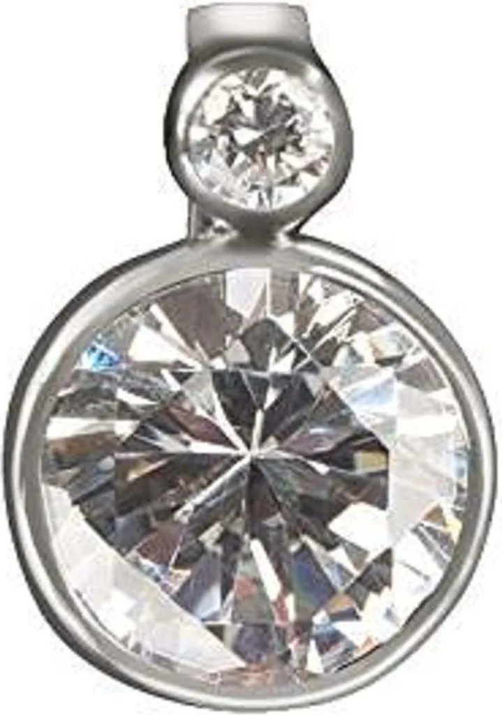 Charm Glamour GNS-00 Bianco 1,8 cm in Argento 925 - Gioielli Donna Online