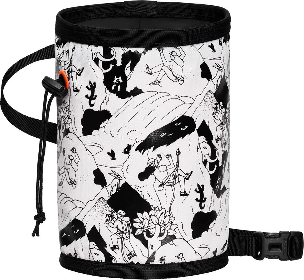 Mammut Gym Print Chalk Bag climbing scene AOP one size