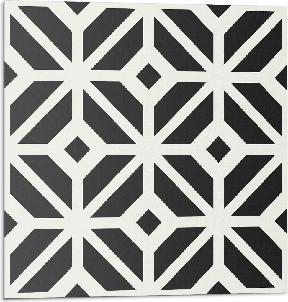 Pannello Murale Adesivo Rombi 20x20 - Decorazione PVC Design Moderno