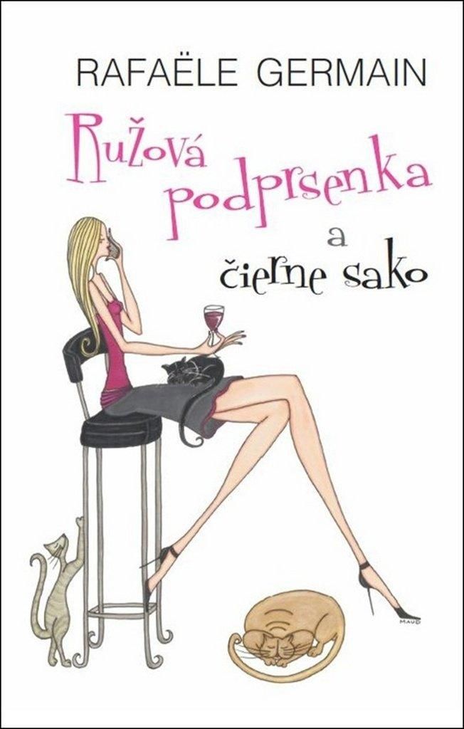 Ružová podprsenka a čierne sako | Rafaële Germain